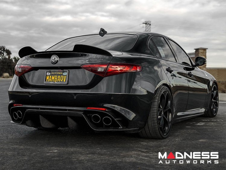 Alfa Romeo Giulia Rear Diffuser - Quadrifoglio - Carbon Fiber